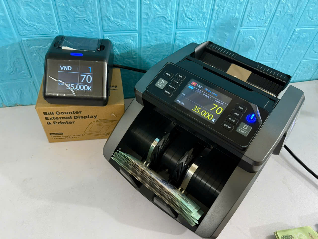 Thịnh Phát chuyên cung cấp số lượng lớn máy đếm tiền MAZSAN AL-70D